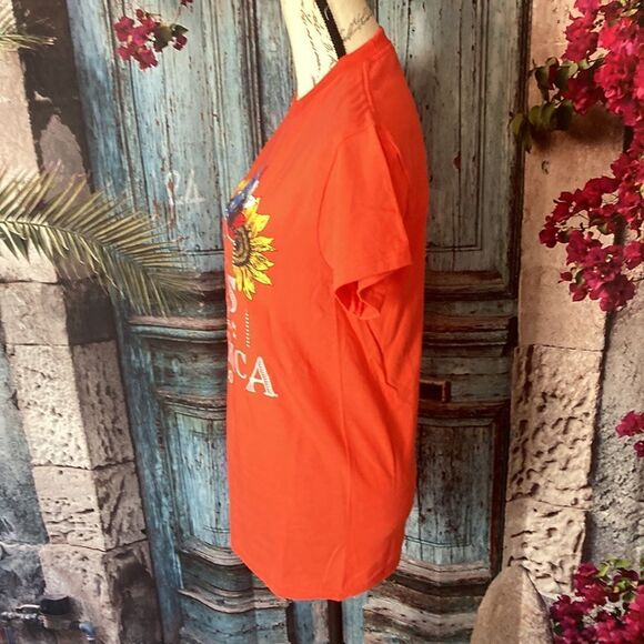 Delta ProWeight NWOT She Loves Jesus and America Too T-shirt, various sizes - Picture 5 of 10